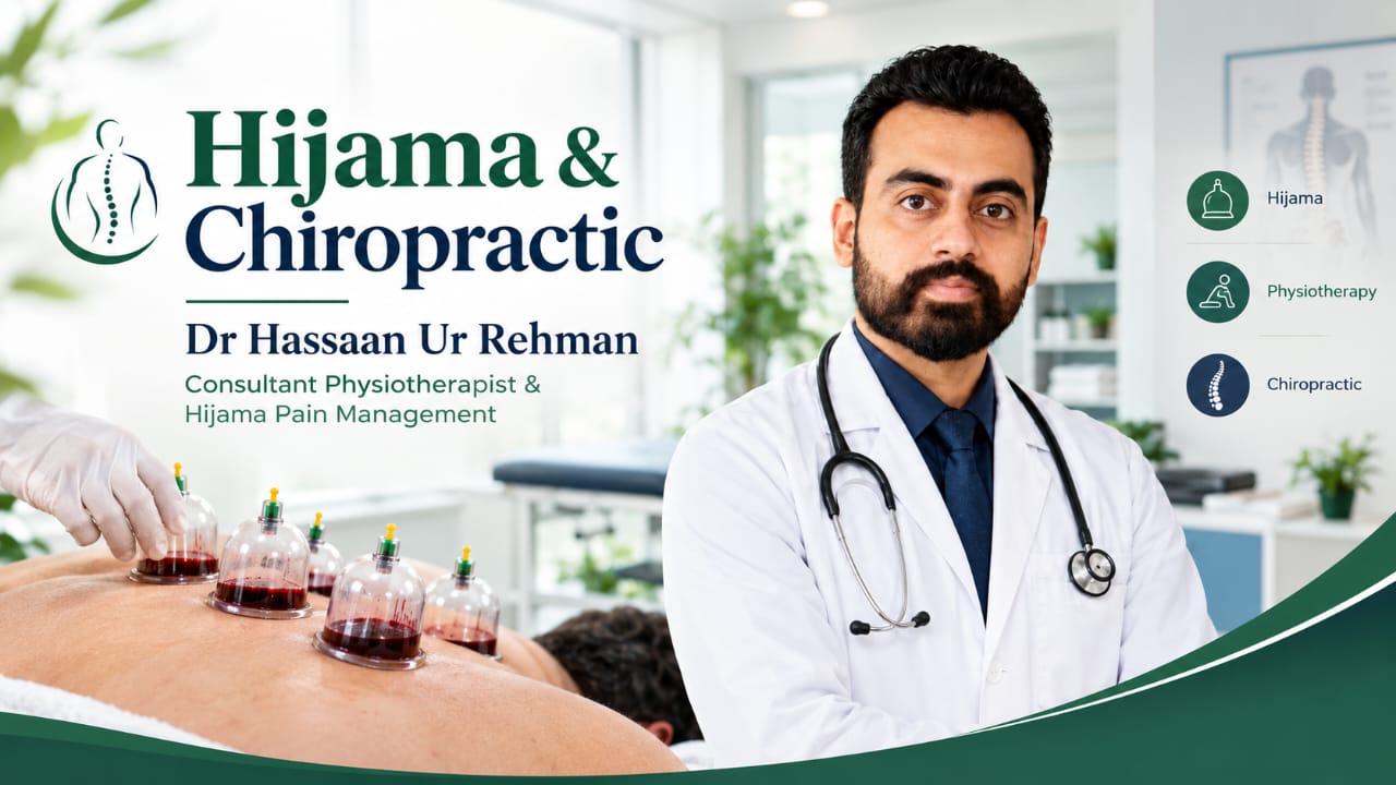 Hijama and Chiropractic with Dr Hassaan Ur Rehman